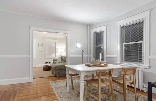 Milton Apartment | Furnished 2 bedroom 1 bathroom apartment. First floor unit with washer & dryer.