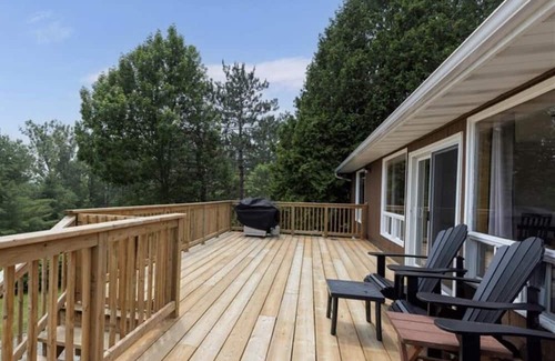 Utterson House | Waterfront Home on Three Mile Lake. Ideal lodging for ice fishing.