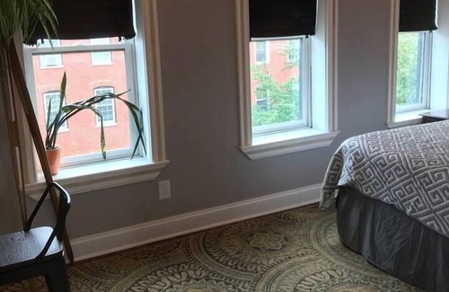 Downtown Baltimore Apartment | Butchers Hotel- Penthouse Suite- Roof top Skyline!