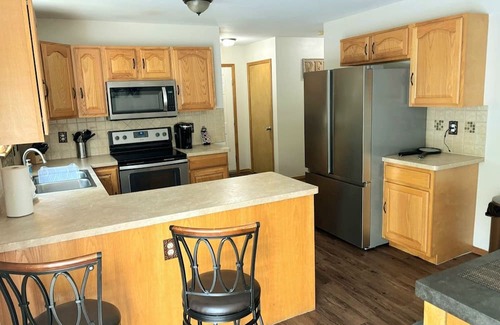 Bushkill House | Tranquil Waterfront Oasis w/Swingset, Firepit & Wi-Fi, Near Trails & Waterfalls