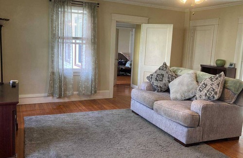 Albion Apartment | 1 bedroom apartment, king bed, in owner occupied duplex, close to highways, etc