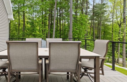 Great Barrington House | Berkshires Best/Large Deck with Hotub, Basement with Game room & Fitness room