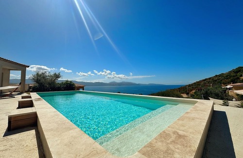 Vico Villa | Villa Casa Bianca Sagone. Family home, private pool, sea view in South Corsica.