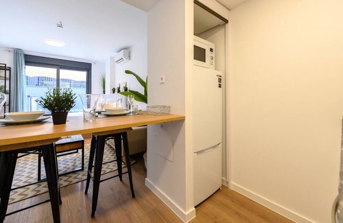 San Sebastian de los Reyes Apartment | Studio with private terrace and pool - gym - coworking space in Madrid