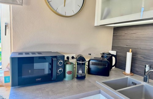 Fichtelberg Apartment | Ferienwohnung Fichtel-STEIN - Holiday apartment, shower and bath, WC, 2 bedrooms