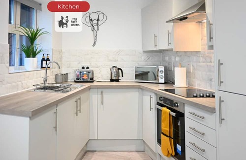 Bedford Apartment | Jungle King Suite with Parking
