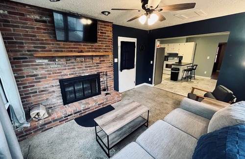 Ames House | Welcome to the Central Hearth! Charming 3 bd 2 bath. Centrally located Sleeps 8!