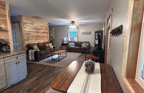 Marienville House | Cozy Cook Forest cabin near trails—perfect for family getaways & nature escapes.
