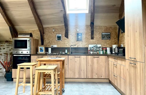 Coubisou House | Gîte Le Couderc de Coubisou, renovated barn