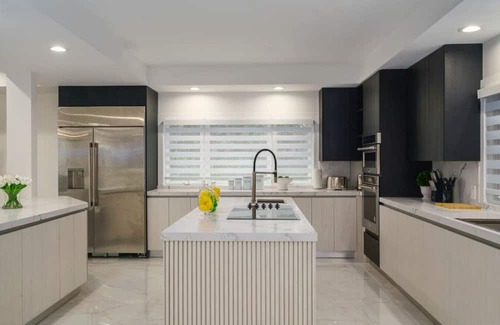 Fort Pierce Apartment | 9K SF Waterfront Mansion, Pool, Boat Dock, Theater