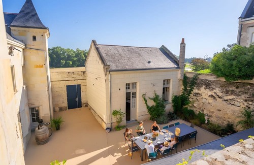 Chenehutte-Treves-Cunault House | Large Unusual Holiday Home with Pool on the Banks of the Loire in Anjou
