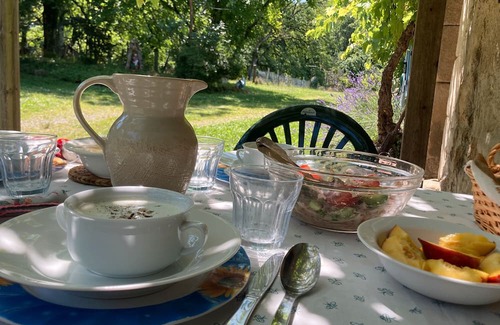 Nantiat House | Country House 'Chez Bonneau' with Private Terrace and Shared Garden