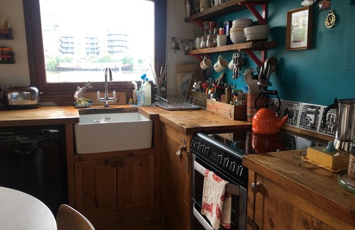 Kew Boat Rental | Houseboat on the Thames in London next to Kew Gardens