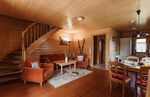 Rotacker Apartment | HAS-57 - Wooden vacation home with covered terrace (HT) - Naturerlebnisdorf