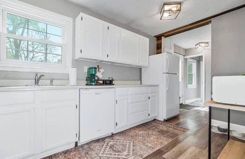 Prairie Village House | Feel at home in this charming house on a quiet street
