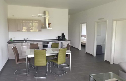 Dahn Apartment | Wachtfels-Lodge - apartment/flat, bathroom, WC, 2 bedrooms