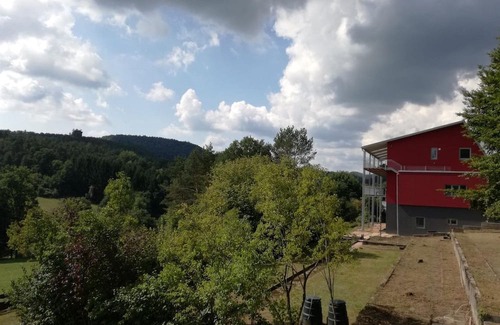 Dahn Apartment | Wachtfels-Lodge - apartment/flat, bathroom, WC, 2 bedrooms