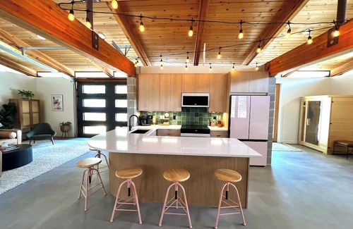 Twin Lake House | 2 Houses, HUGE Sandy Beach, Hot Tub + Sauna