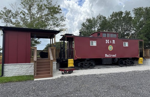 Kenansville Apartment | Stay in a caboose on the old Florida east coast line on a working cattle ranch!