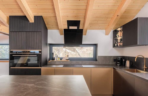 Graechen Ski Chalet | Luxury chalet with panorama, sauna, steam bath, hot tub & cinema, fondue house, and much more.