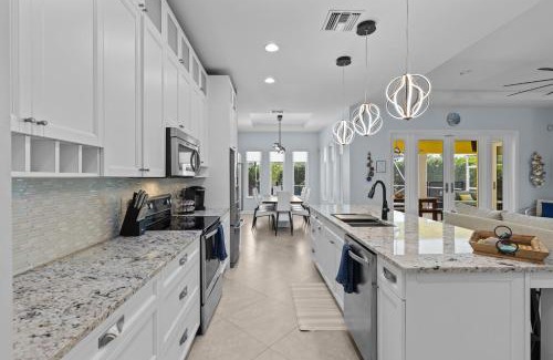 Fort Pierce House | Luxurious 4-Bedroom Pool Home -Walk to Beach & Restaurants