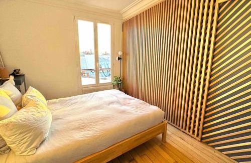 Quartier de Rochechouart Apartment | Appartement vue Tour Eiffel - Paris 9