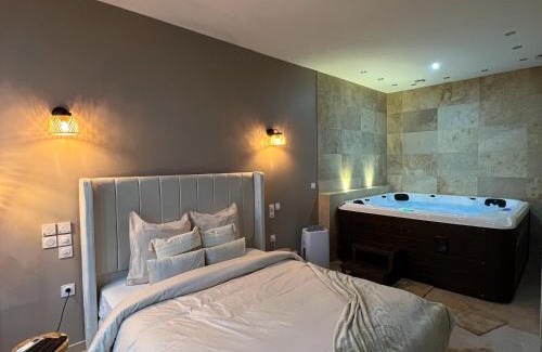 Crouy Apartment | La nuit de rêve Suite privative Jaccuzi Sauna Suite 2