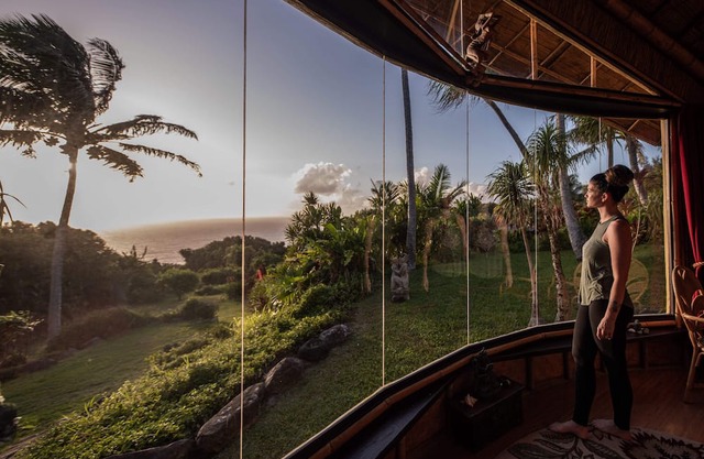 Bamboo Temple, views to dream, walk to waterfall!