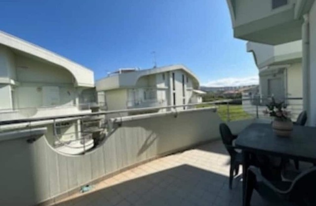 Tortoreto, sea front, duplex apartment with pets allowed