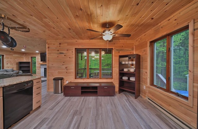 Spacious 5-BR cabin MINUTES from INDOOR waterparks/Sking-Hottub,Gameroom,PETS<3