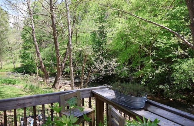 Pet friendly riverside home, great for families! 2 bed, 1.5 bath, fenced in yard
