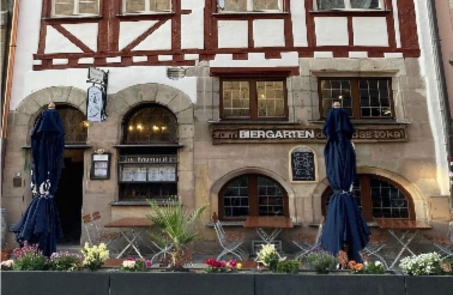 DIe Baumwolle. etsablishes 1430 one of the oldest houses in nuremberg