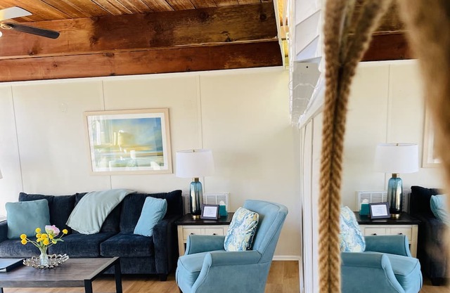 Escape to our cozy cottages nestled in Tanglewood Park's peaceful woods