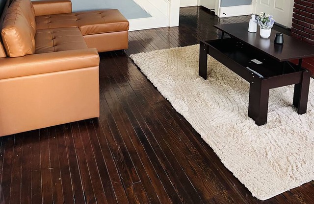 Four Single Bedrooms with hard wood floors.