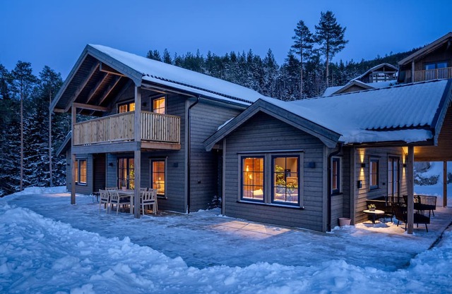 Beautiful views and surrounded by mountains and lakes.