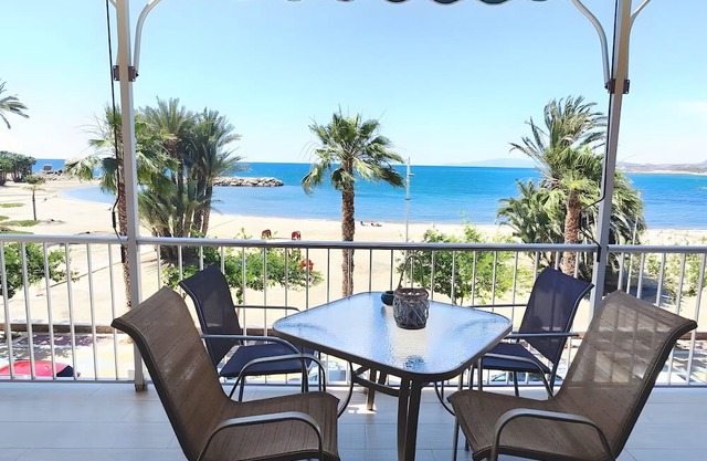 Apartment 'Piso Frente Playa De La Colonia' with Sea View, Private Terrace and Wi-Fi