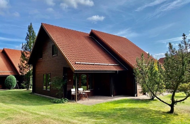 HAS-50 - Wooden holiday home with covered terrace - Holiday home in the