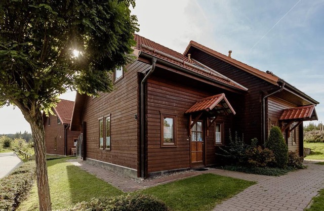HAS-57 - Wooden vacation home with covered terrace (HT) - Naturerlebnisdorf