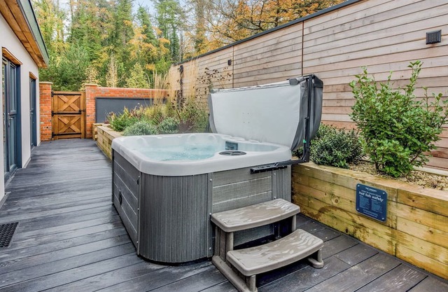 Enjoy a break in the Mill Pond Premier Lodge.