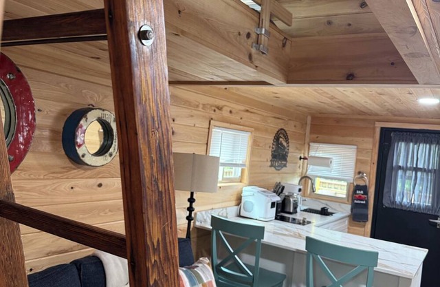 Stay in a caboose on the old Florida east coast line on a working cattle ranch!