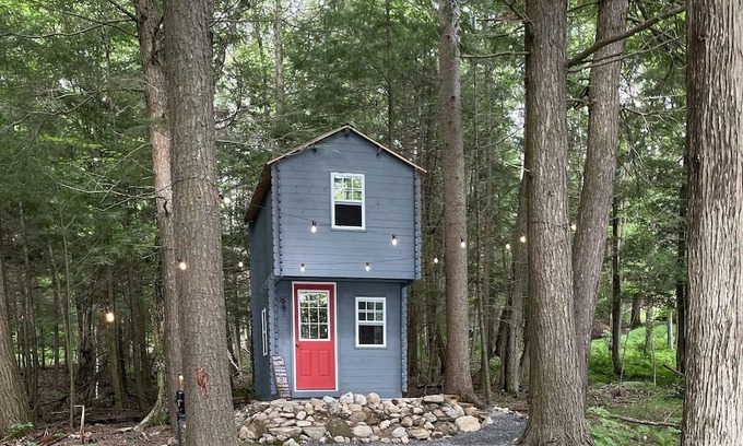 Hastings Highlands Cabin | Lake front cabin, with a seperate cabin with kitchenette and a bathroom.