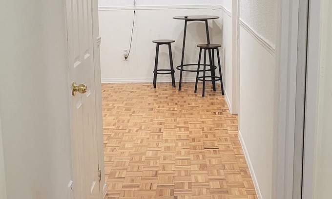 Lisgar House | Private 2-bed basement apartment with kitchen & bath. Shared laundry.