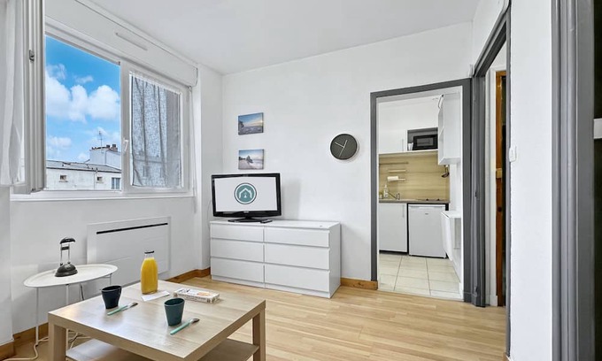 Rive Droite Apartment | *Ty Brav* agréable studio bien placé