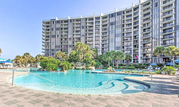 Panama City Beach Condo | Pool & Beach Trolley Access: PCB Resort Condo!