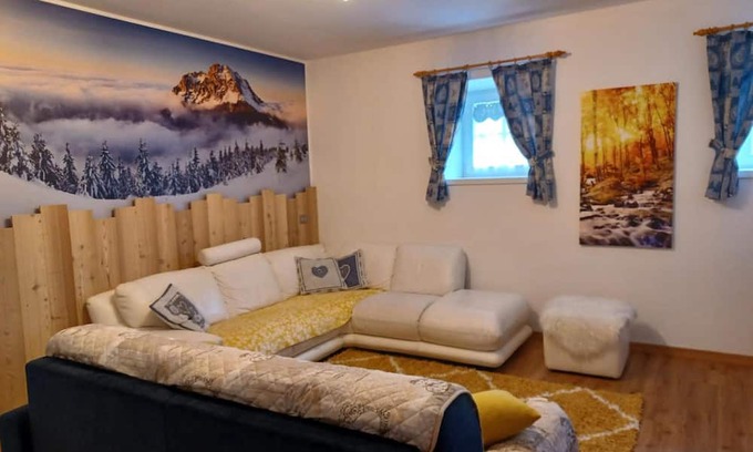 Predazzo Apartment | Apartment 'Valmaor' with Mountain View and Wi-Fi