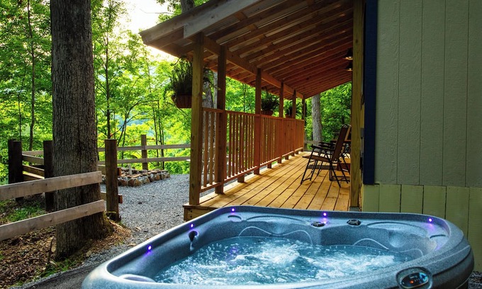 Adrian Cabin | Wild N Kinky Cabin, Yoga & Stretching