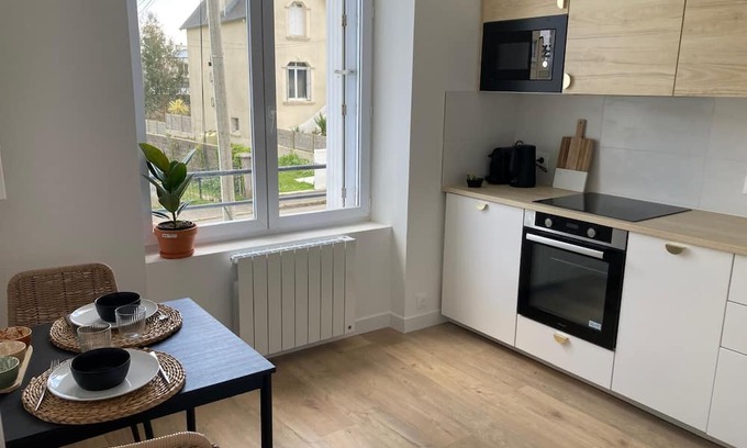 Saint-Pierre Apartment | T1bis Cocooning au Calme Proche de Toutes les Commodités