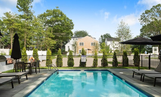 Cape Porpoise Condo | 2 bed 1.5 bath luxury condo at The Langsford Community Pool in Cape Porpoise