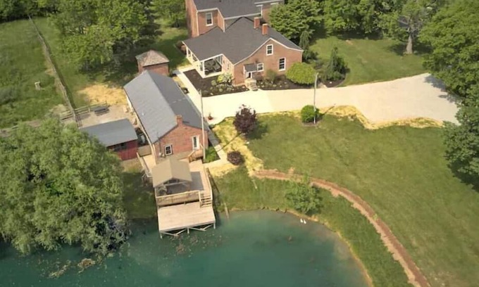 Burlington Other | NEW to VRBO 5 Star Super Host. Enjoy a historic farmhouse on five private acres.