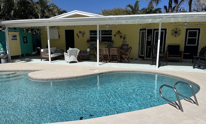 Indialantic By The Sea House | Melbourne Beach Gem - Three bedroom pool home a couple of blocks from beach